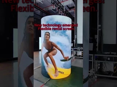 P1.86 হাই রিফ্রেশ নমনীয় LED ডিসপ্লে প্যানেল স্ক্রীন